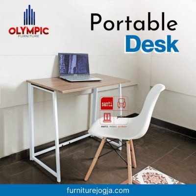 Meja belajar olympic portable, sumber furniturejogja.com