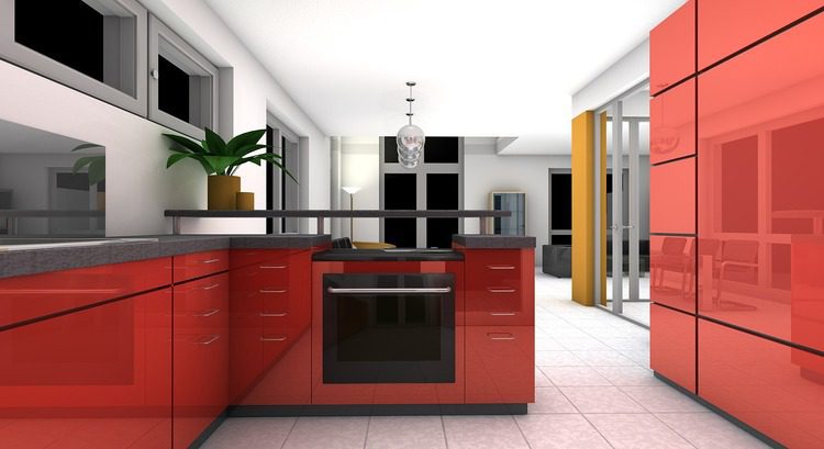 Warna kitchen set penting dalam interior, sumber : pixabay.com
