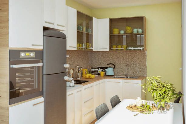 kitchen set, membuat dapur lebih rapi dan indah. sumber: istockphoto.com