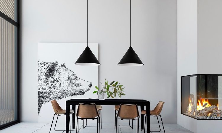 Ruang makan gaya minimalis dan modern, Sumber: home-designing.com