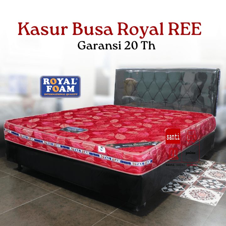 kasur busa royal REE Fullset garansi 20 tahun