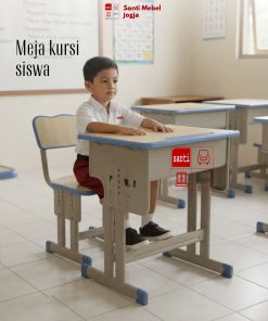 Meja Kursi Siswa / Meja Siswa / Meja Sekolah / Bangku Sekolah Rangka Besi Acero